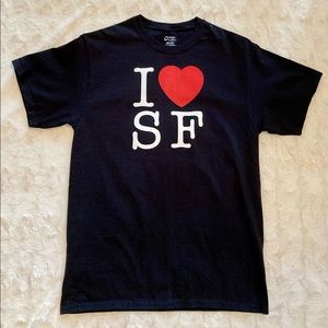 I Love San Francisco Tee